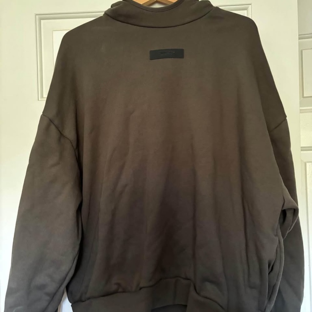 Essentials Men's Tan Crewneck Sweater